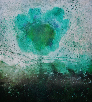 Fleur 1 200 x 180 cm oil on canvas