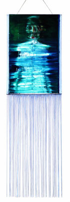 prelude to a windstorm 5 445 x 130 cm photo, oil, strings on canvas