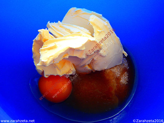 Alternativer Foodblog mit Brauner Zucker, Ei und Butter