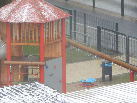 Neuer Kinderspielplatz kurz vor Eröffnung