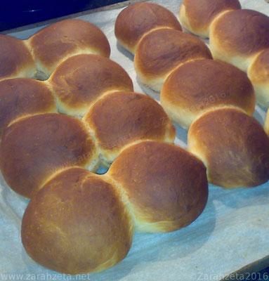 Frisch gebackene Brötchen