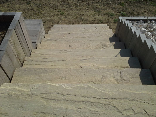 Escalier pierre naturelle - Villaz