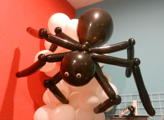 pająk z balonów - 19 zł