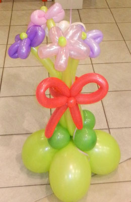 bukiet z kwiatków balonowych