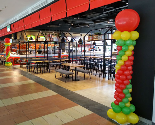 Kolumny Fiesta Dekoracje Balonowe Balony Z Helem