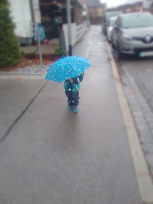 Bei fast jedem Wetter kann man raus gehen.