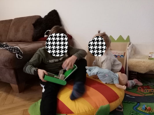 Meine eigenen Kinder werden auch in Beschlag genommen :-)