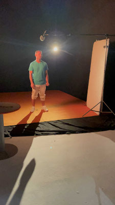 Making-of Werbefilm Saki Ballkünstler am Set in Madrid
