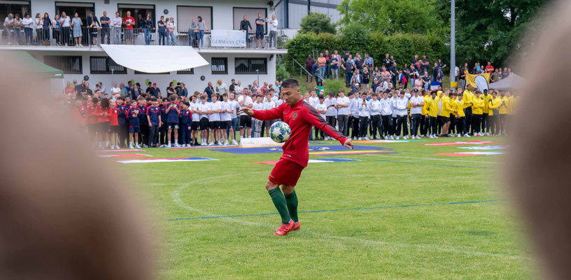 Germany Cup 2023 Fussballjongleur Saki Showact