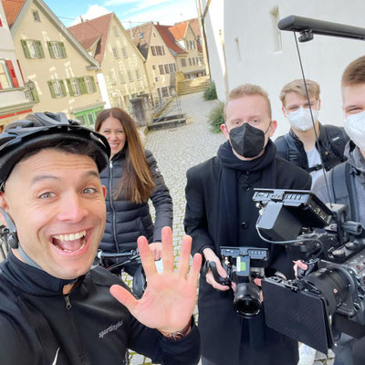 Filmteam Teamarbeit Filmproduktion Kamerateam