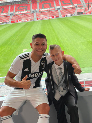 Juventus Fussball Freestyler Football Show Italia Italien Kindergeburtstag Geburtstagsfeier