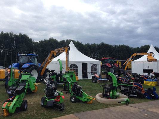 Groen techniek Holland beurs te  Biddinghuizen. 10,11 en 12 september. Hemos