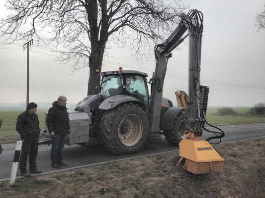 Stobbenfreeskop S650-110. Gemonteerd aan Hemos ORCA van Rösing, Muggenhall, Duitsland.