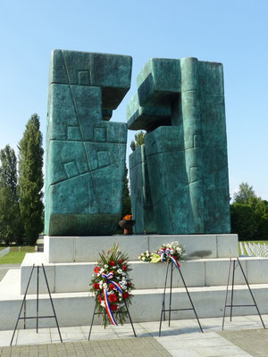 Le mémorial dédiés aux victimes de la guerre de l'ex-Yougoslavie