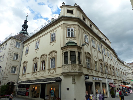 Belle maison de la rue piétonnière de Krems