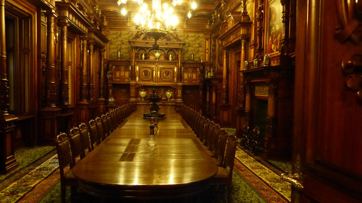 Une des nombreuses salles du château