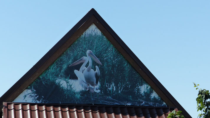 Fronton d'une maison de pêcheur