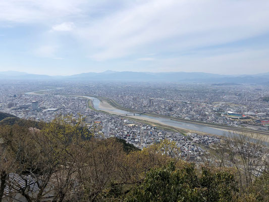 天守閣からの眺望