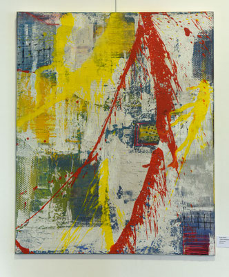 Erika Müller  -DER SOMMER-   Mischtechnik   80 x 100 cm