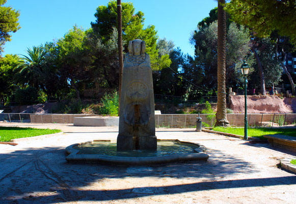 Fuente de la  Dama de Elche.