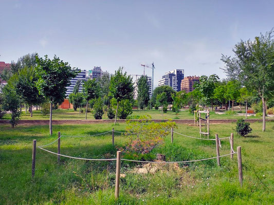 Este parque representa un ejemplo de integración de espacios verdes en el entorno urbano, ofreciendo a los vecinos un lugar para el esparcimiento, la práctica deportiva y el contacto con la naturaleza.