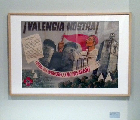 Otro cartel propagandista que incitaba al pueblo a luchar contra el fascismo.