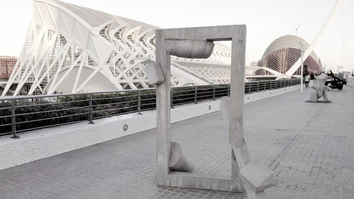 Nombre de las escultura: Isabella. Obra de Ruud Kuijer.
