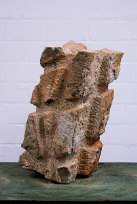 Freds Traum 9, 2010, Teutosandstein,  47x21x20 cm