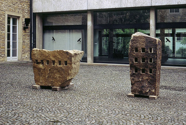 Ausstellungsansicht, Kunsthalle Osnabrück, 1999