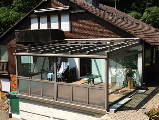 Terrassendach Aluminium Hornberg