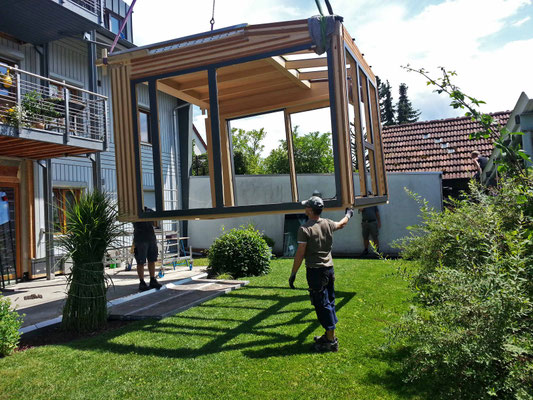 Wintergarten Holz Aluminium Pforzheim