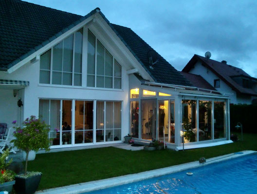 Wintergarten Holz Aluminium Seelbach