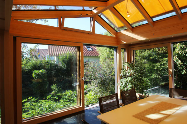 Wintergarten Holz Aluminium Mahlberg