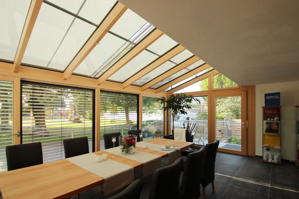 Wintergarten Holz Aluminium Bleichheim