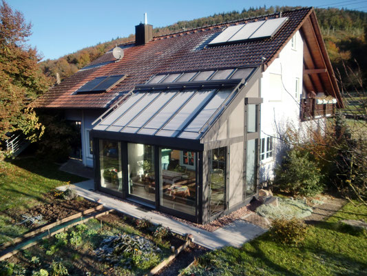 Wintergarten Holz Aluminium Sulz