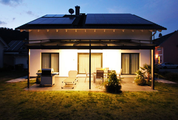 Terrassendach Aluminium Hausach