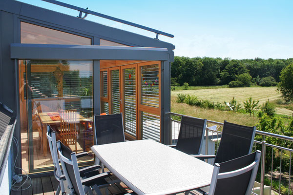 Wintergarten Holz Aluminium Ottersdorf