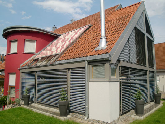 Wintergarten Holz Aluminium Ebersweier