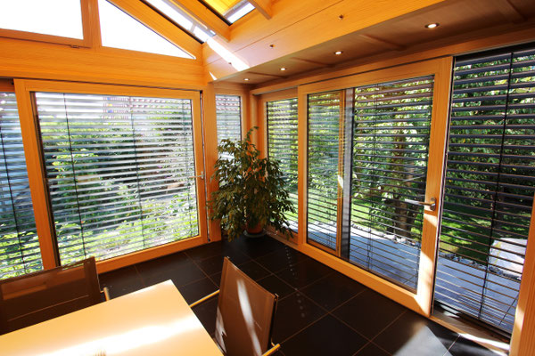 Wintergarten Holz Aluminium Mahlberg