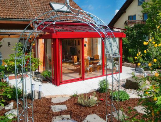 Wintergarten Holz Aluminium Neuenburg