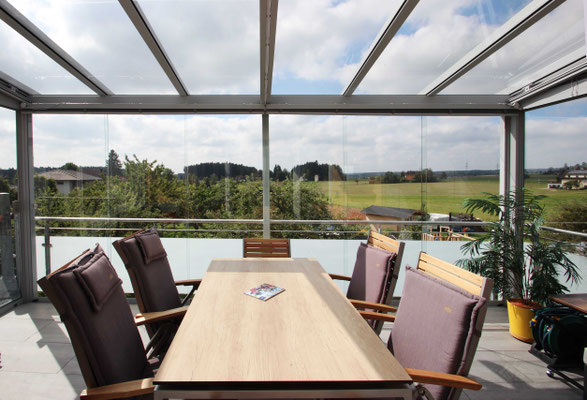 Terrassendach Aluminium Hardt