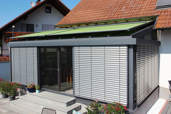 Wintergarten Holz Aluminium Bremgarten