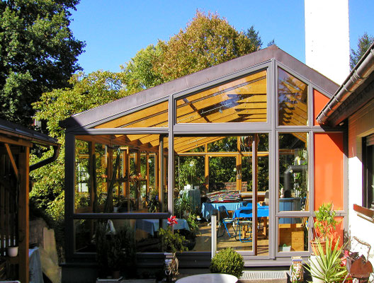 Wintergarten Holz Aluminium Hummel Zell-Weierbach