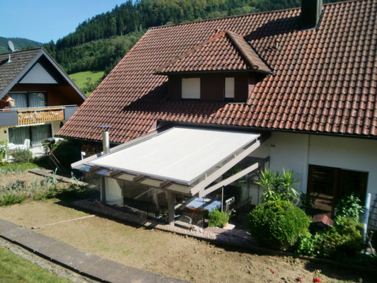 Terassendach Aluminium Hausach