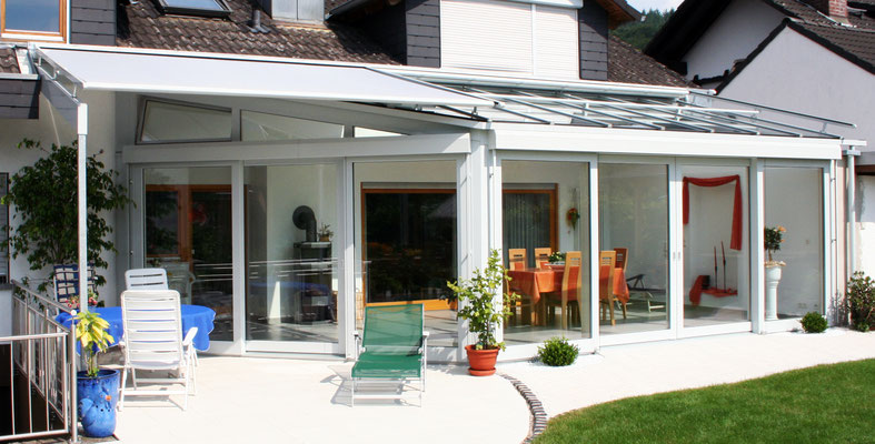 Wintergarten Holz Aluminium Seelbach