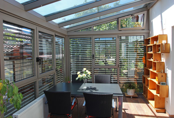 Wintergarten Aluminium Lauf