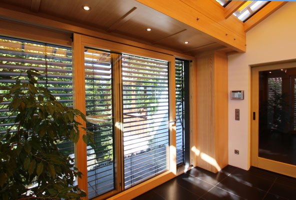 Wintergarten Holz Aluminium Mahlberg