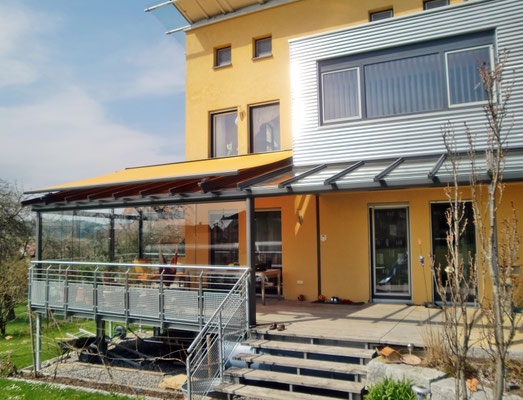 Wintergarten Holz Aluminium Dunningen