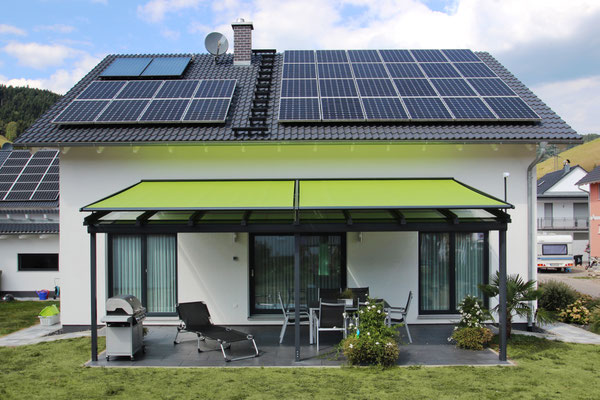 Terrassendach Aluminium Hausach