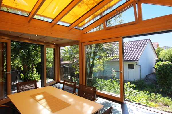 Wintergarten Holz Aluminium Mahlberg